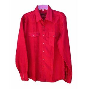 Mens Western Rodeo Shirt Color Match Stripe Pearl Snap Up Pockets Stretch Cowboy